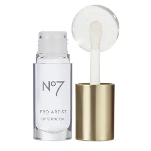 No7 Pro Artist Lip Shine Oil - Clear (0.20 fl oz)