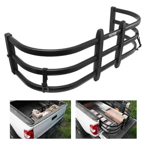 TikTokShopBlackFridayVEVOR Truck Bed Extender, Aluminum Retractable Tailgate Extender, 51.6"-64" Adjustable Length, Fits for Ridgeline, Tacoma, Gladiator, Colorado/Canyon, Frontier, and Ranger