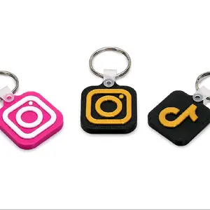 🔥📲 NFC Social Media Keychain | 🔗 Tap-to-Share Creator Accessory | 🚀 Instant TikTok, Instagram & Social Media Connection ✨
