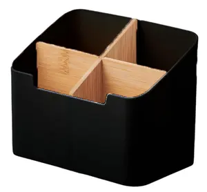 Remote Control Organizer TV Remote Holder For Table Multipurpose Desktop Storage Box Bedroom Living Room Organizer