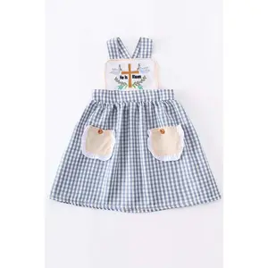 He Is Risen Embroidered Dress