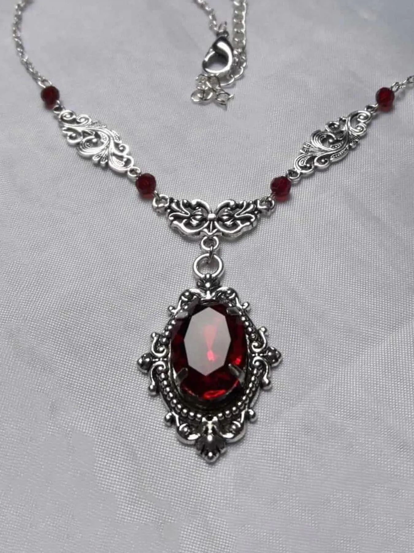 Victorian Necklace, Vintage Gothic Antique Women's Elegant Party Unique Necklace, Stylish Accessory for Special Occasions, Fashion Necklace, Fashionable Accessory, Jewelry Accessories
