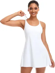 Tennis Dress w/ Built-in Bra, Adjustable Straps, Removable Pads, & Pockets + Ideal for Tennis, Pickleball, and Everyday Activewear + Add to cart Buy now Women’s Active Dress + Stylish, Supportive, and Functional for On-the-Go Comfort