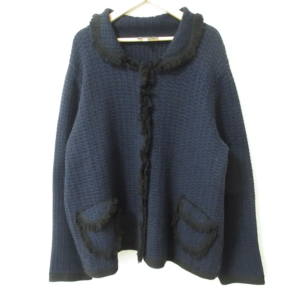 Pre-owned Giorgio Armani Others Small Leather Goods Armani Collezioni Tweed Jacket