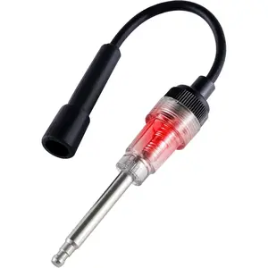 Inline Spark Plug Tester, Plug-in Engine Ignition Tester, Car Exterior Accessories, Automobile, Lawn Mower,Engine Verification-Armature Diagnostic Test Tool