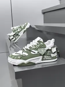 Four-Season Student Sports Casual Breathable Mesh Shoes, Thick Sole Sneakers for All Seasons, Comfortable and Stylish Footwear