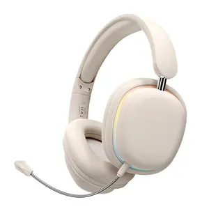 Wireless Over-ear Headphone, Headphone with Detachable Microphone, Stereo Sound Comfortable BT Headset for Phone PC Computer Tablet, High Quality Headphones