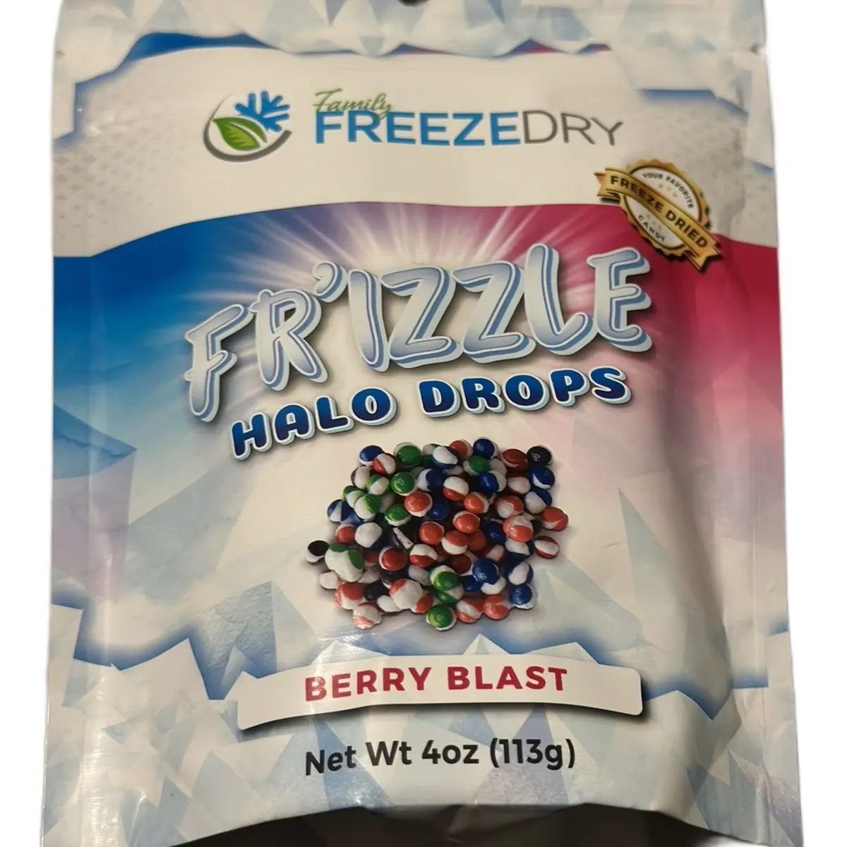Freeze dried skittles Candy Sweet Snack Crunch Candies Flavor