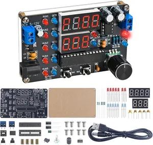 DIY DC Motor Speed Controller Soldering Practice Kit, Build & Programmed Motor Control with Forward/Reverse, Timer & Loop Mode, STEM Electronics Learning Project for Robotics & Experiments