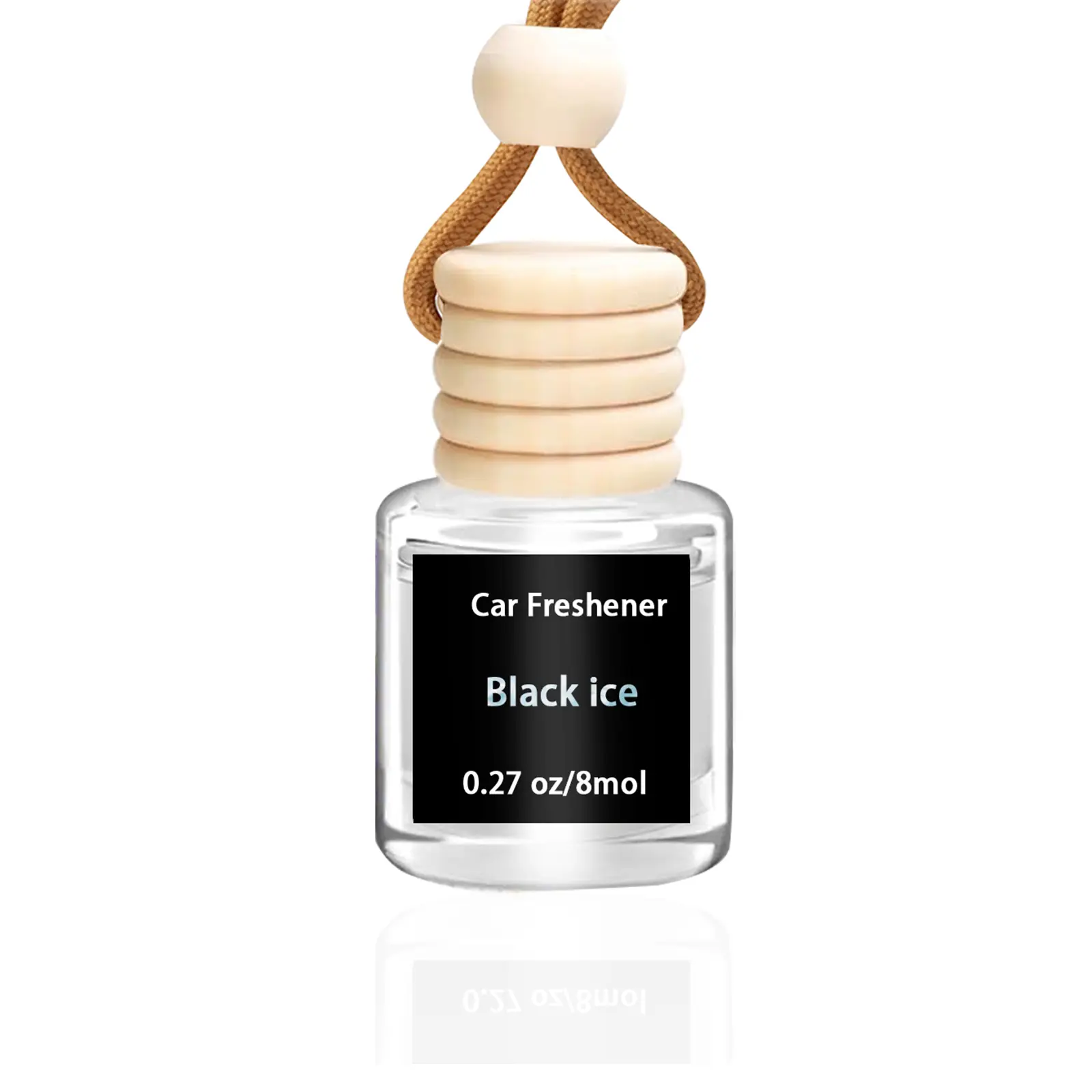 Car Air Freshener – Luxury Premium Long Lasting Scented Car Freshener Safe & Non-Toxic Choose Your Scents Woody Aroma, Glass Bottle Auto Air Freshener Gift for Her, Last 60+ Days