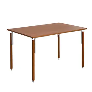 Kobe Minimalist Walnut Finish Dining Table