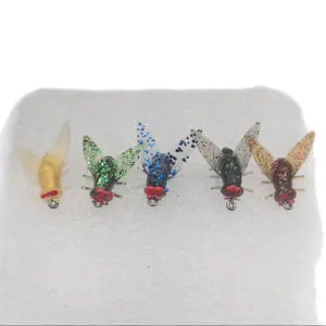 ebc- Soft bait flys 50 pack river fish trout  bait crappie jig