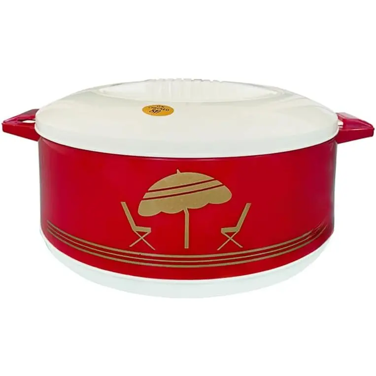 Chef 1500 Deluxe Insulated Hot-Pot Casserole Warmer & Cooler (Maroon), 1250 ml Capacity