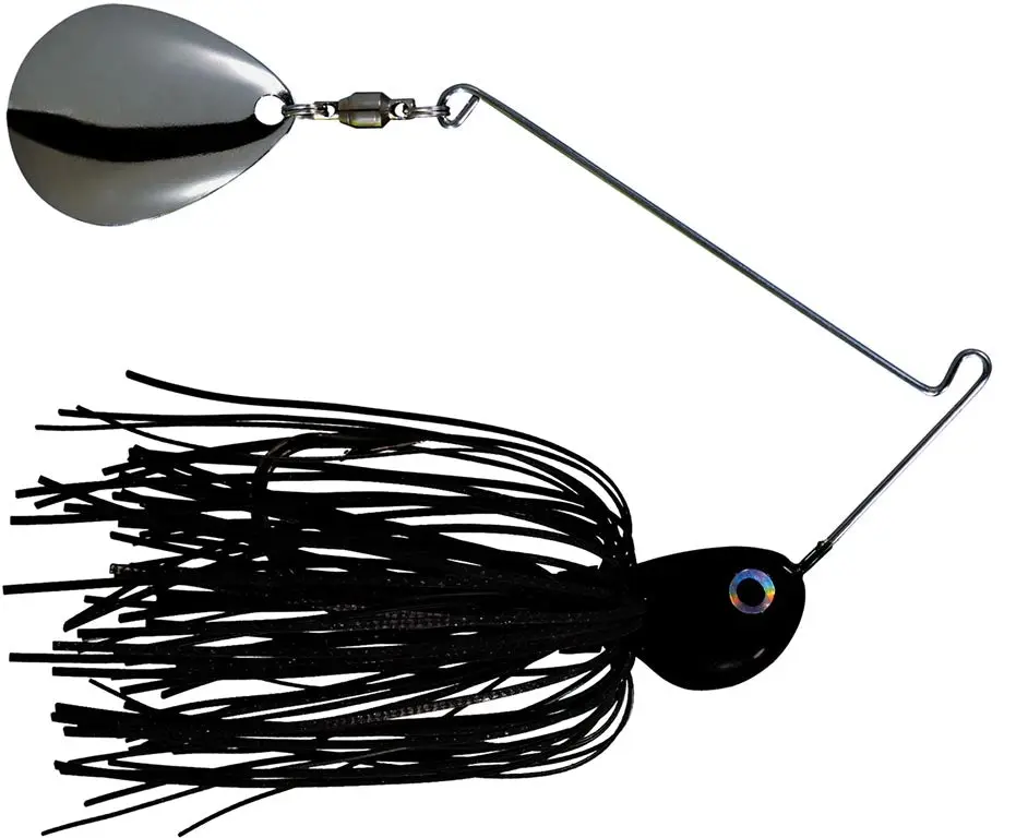 Strike King Potbelly Spinnerbait - 3/8 oz, Stainless Steel Artificial Lure, Durable Fishing Gear for Angling Supplies
