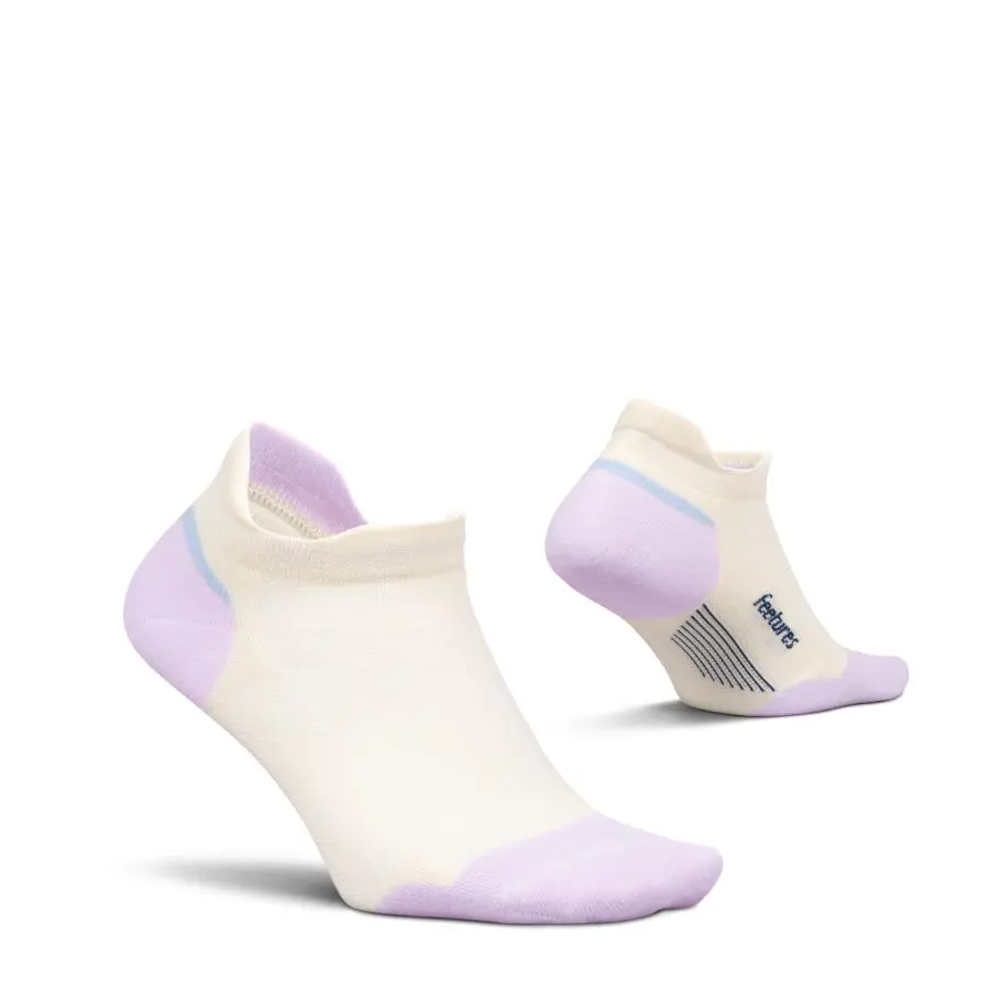 Feetures Elite Max Cushion No Show Tab Ankle Socks - Sport Sock with Targeted Compression