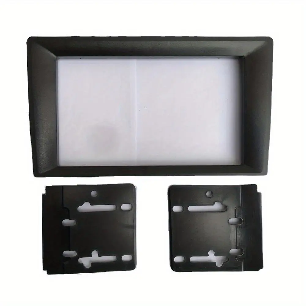 Car Radio Frame, 9-Inch Frame for Universal Radio, Auto Audio Dash Kit Installation Frame Trim Bezel