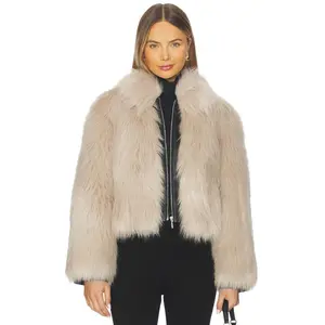 ET OCHS Yaes Combo Jacket in Natural & Black