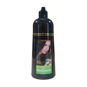 Shampoo Tinte Capilar 6 en 1  – Con Extracto de Coco | 500 ml.