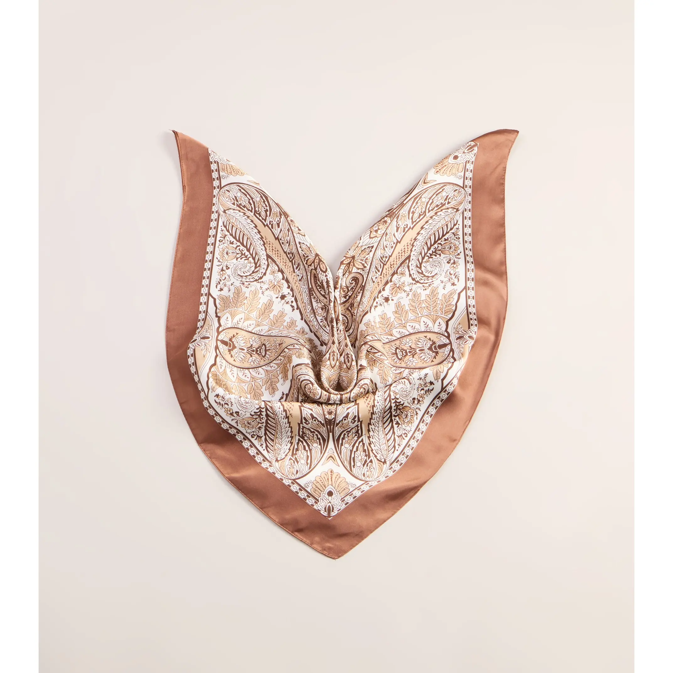 Styled On Repeat Paisley Satin Scarf