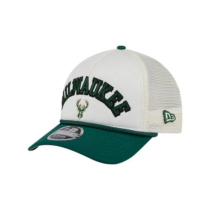 New Era 9Forty Chrome Milwaukee Bucks Snapback Hat