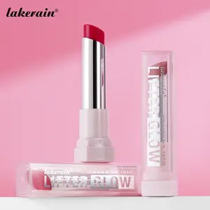 Lakerain Hydrating Tinted Lip Balm, Moisturizing Tinted Lipstick, Lipgloss & Lip Plumper, Long-Lasting, Lightweight, Non-Sticky, Smooth Glossy Finish for Naturally Plump Lips, 10 Shades for All Skin Tones, Daily Lip Care, Makeup