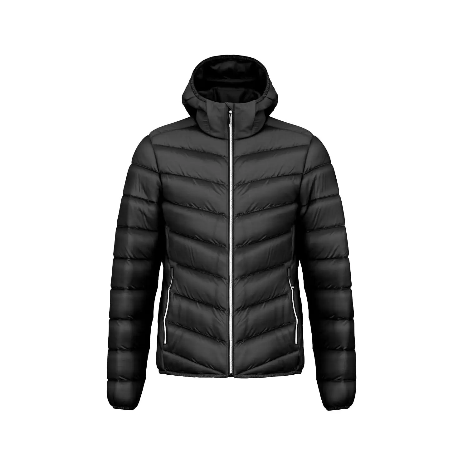 HEAD Men's Daxton Lightweight Down Jacket - Packable Ripstop, Ultra-Light Warmth, Regular Fit - Black, Large
