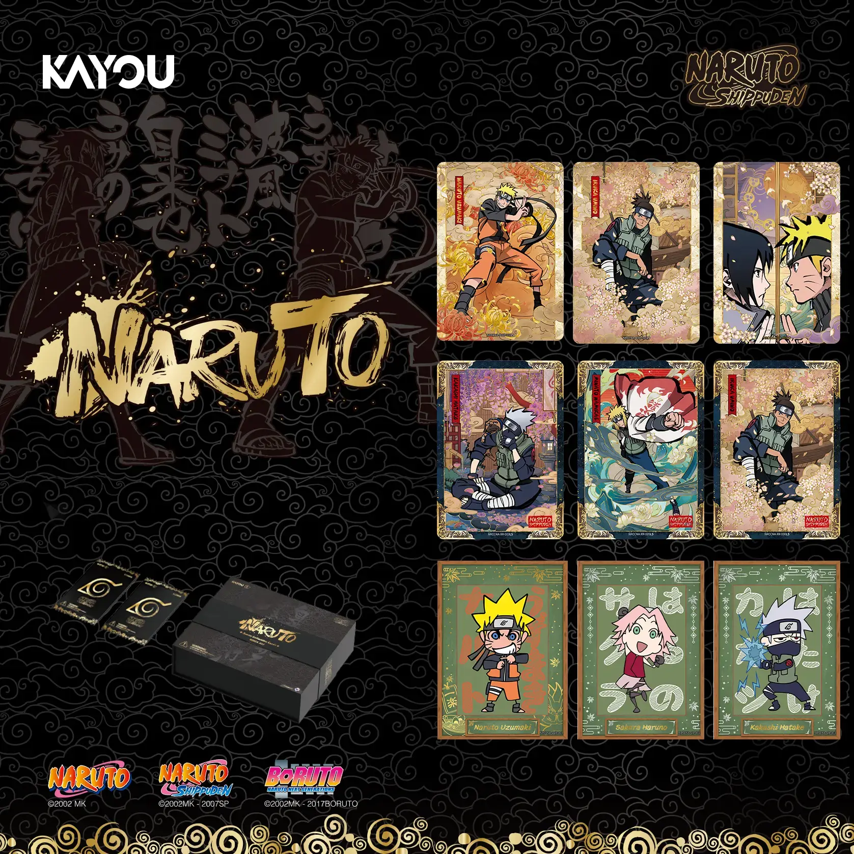[LIVE OPENING] KAYOU NARUTO Smriti Collectible Card NINJA AGE Premium Collector Box