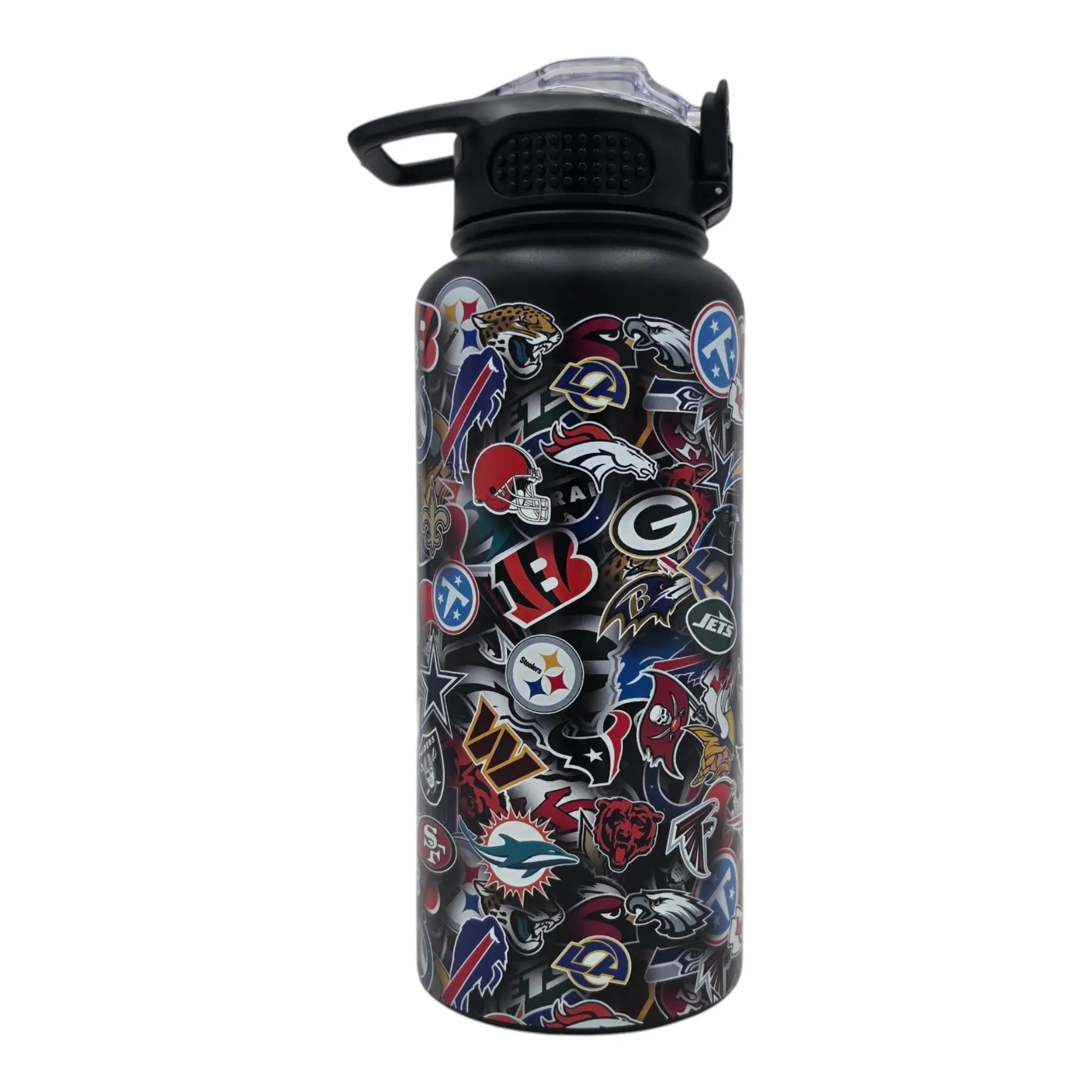 NFL All 32 Mashup 32oz ProPress Stainless Steel Water Bottle