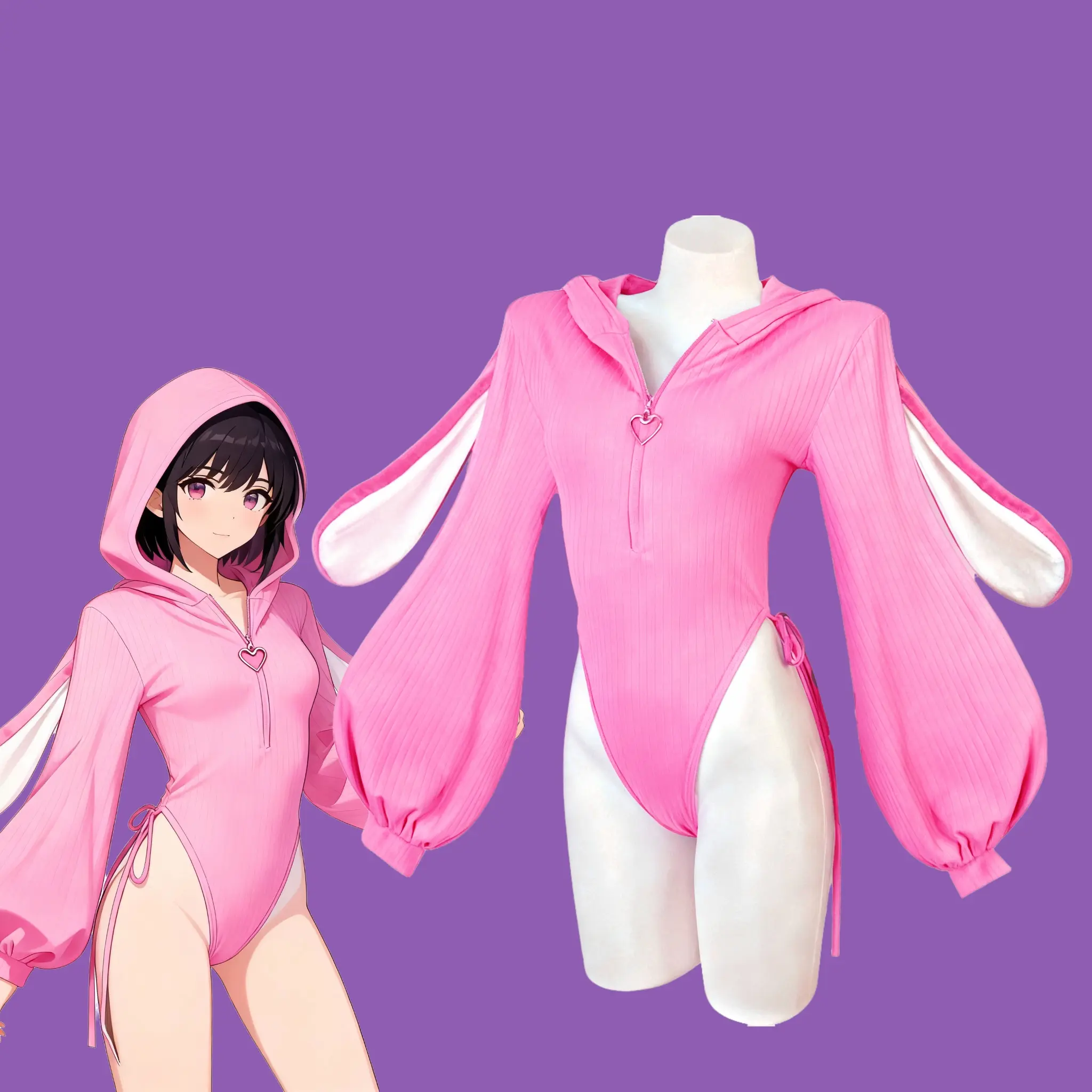 Adult Couple & Women’s Holiday Loungewear,Cute Cosplay Sexy Bunny Outfit Cosplay,Christmas Pajamas, Women’s PJ Set, Spicy Pajama Set & Couple’s Adults Fabric Jumpsuit