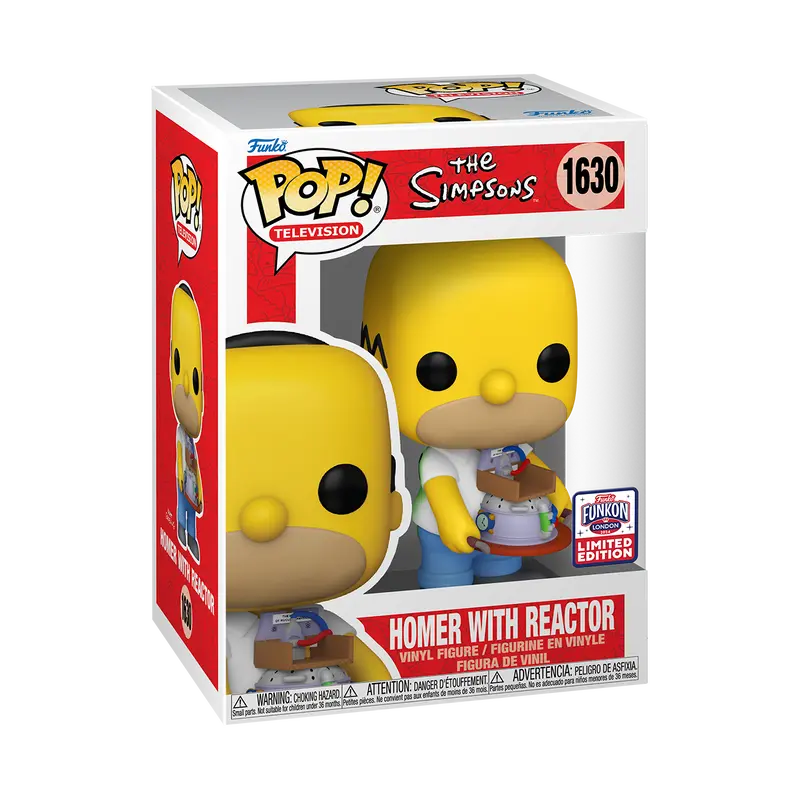 Funko Pop Vinyl Figure The Simpsons Homer With Reactor 1630