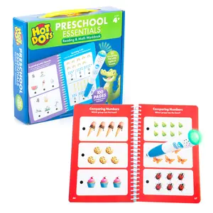 Educational Insights Hot Dots Kindergarten, PreK and 1st Grade Workbooks, Classroom Essentials