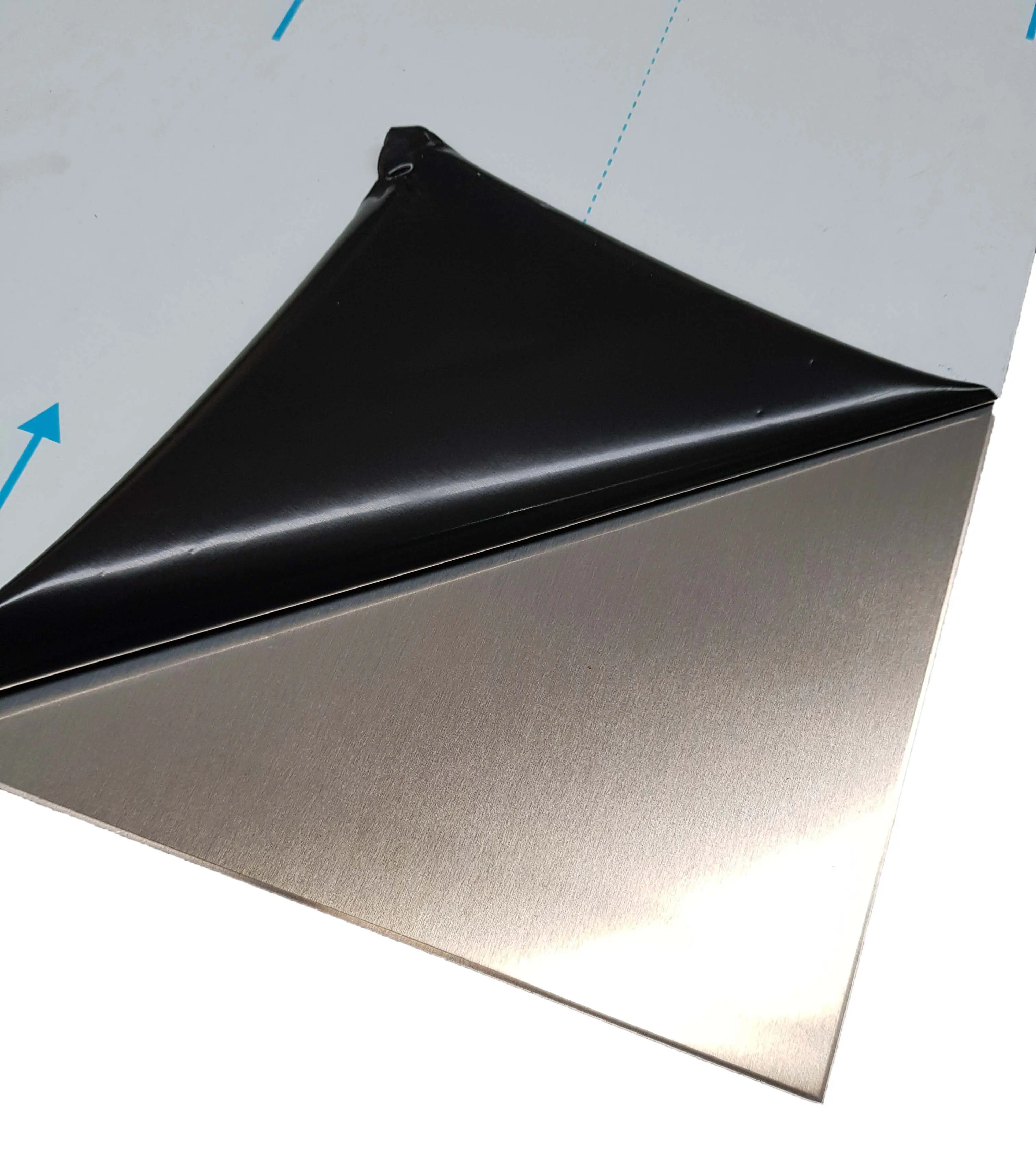 1/4" .250 Aluminum Sheet Plate 12" x 12"  AlMg3, 5754 - 0500601