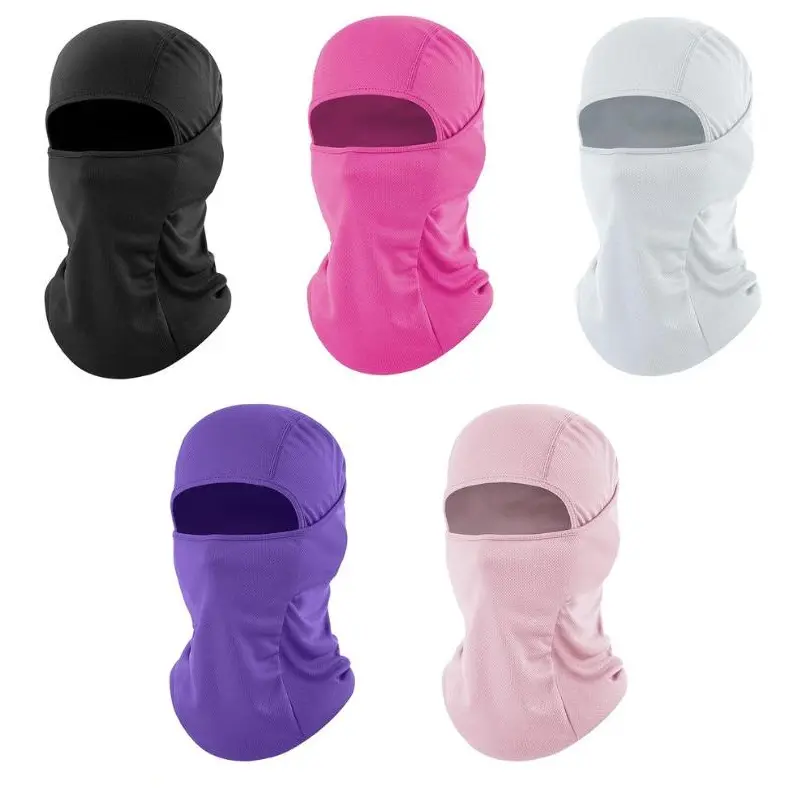 Yeomoo 5 Pcs Summer Balaclava Face Mask for Women, Cooling Neck Gaiter & Shiesty for Outdoor Sport and Work summerwins,camping essentials