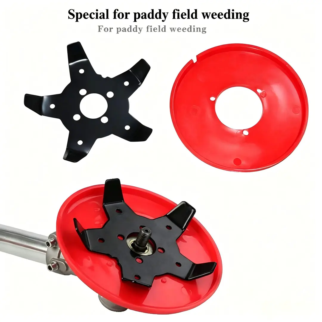 5-Tooth Weed Cutting Blade - Universal Compatibility Accessory for Lawn Mowers, Grass Trimmer Heads, Electric Garden Weeding Wheels, Gardening Supplies