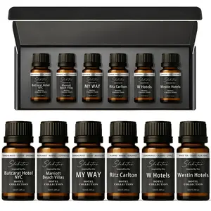 Sbehrtno Hotel Diffuser Oil Gift Set Luxury Scent Inspired by Ritz Carlton My Way Baccarat NYC Westin W Hotels Marriott Beach Villas Safe for Pets & People
