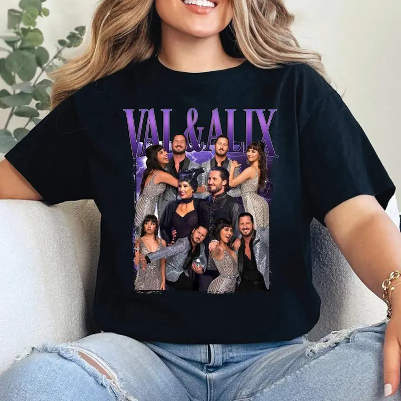 Val & Alix Graphic Retro Style Unisex T-Shirt HG27111