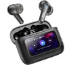 TOZO ColorPods Wireless In-Ear Electronic Headphones - Bluetooth 5.3, Active Noise Cancellation, IPX6 Rating, Dual Mic ENC Calls, Deep Bass Stereo Audios, Long Playtime, LCD Plastic Charging Case, USB Chargeable, Space-Saving Design