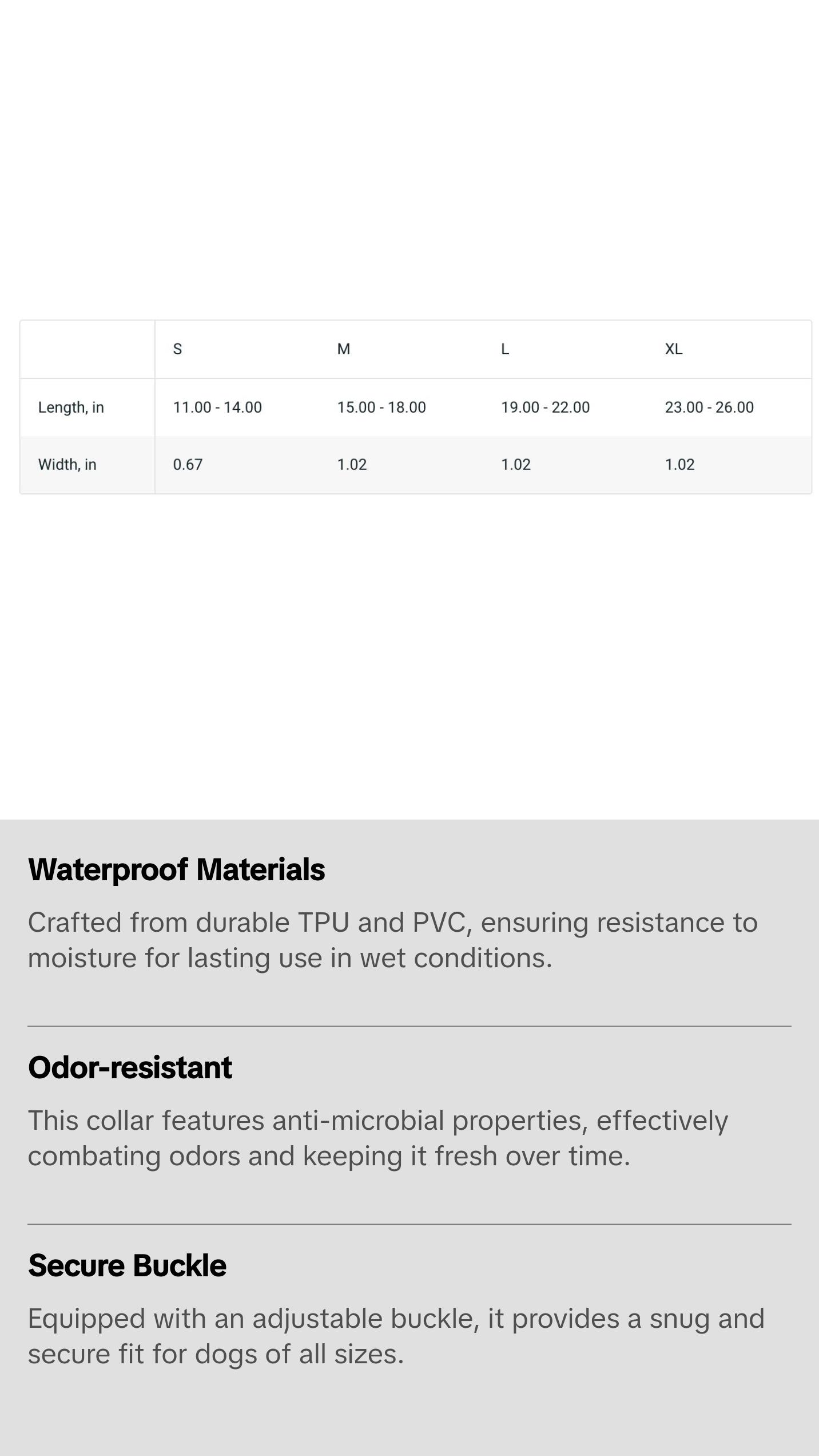 Paddle Waterproof Dog Collar