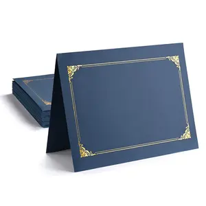 Yescom 30 Pack Certificate Holders Diploma Covers for Letter Size w/ Gold Foil Borders