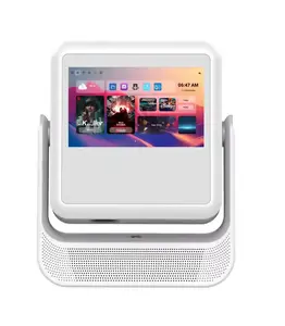 Touchscreen Projector - Native 4K Smart Home Theater with Built-in Streaming Apps, Interactive Interactive Control, Cinematic Sound & WiFi for Movie Enthusiasts and Renters