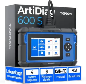 2025 TOPDON AD600S OBD2 Scanner Car Diagnostic Scan Tool Maintenance Diagnostic Tool Auto Vehicle Free Lifetime Upgrade