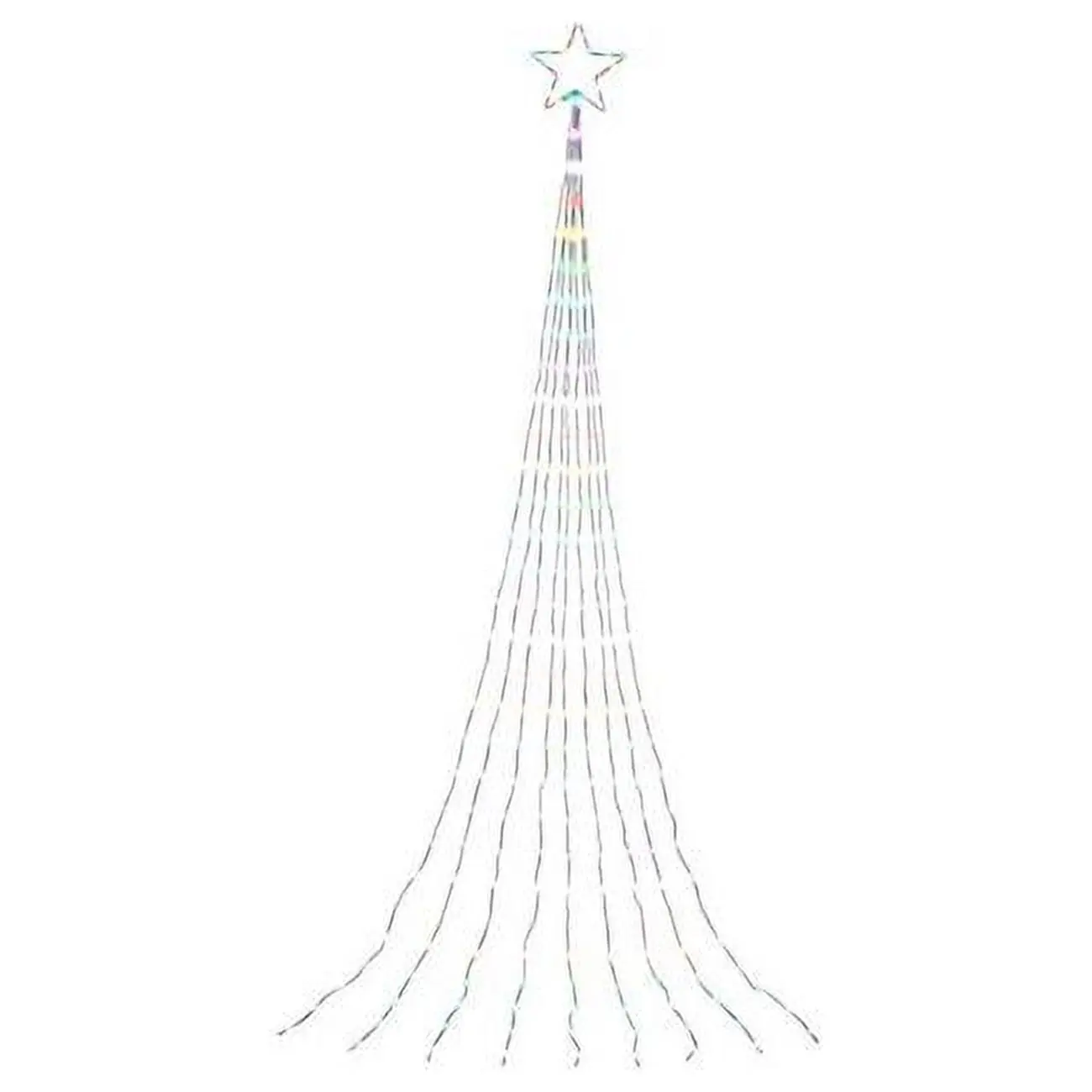 12 ft. Shooting Star Christmas Yard Decoration, Festive Ornaments with Fairy Lights, Ideal for Friendship Gatherings, Event Setup (Home & Festive Party Supplies), Festive Christmas Decor