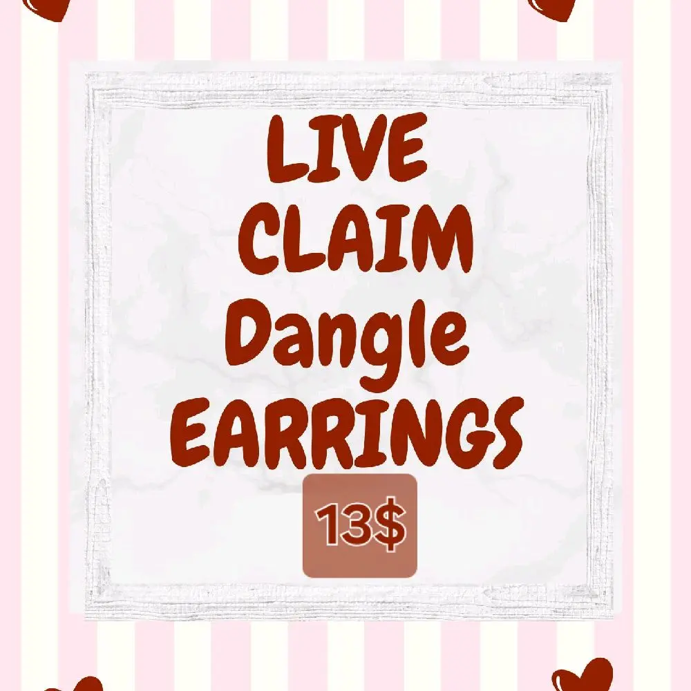YOU CLAIM - LIVE Handmade Polymerclay Earrings