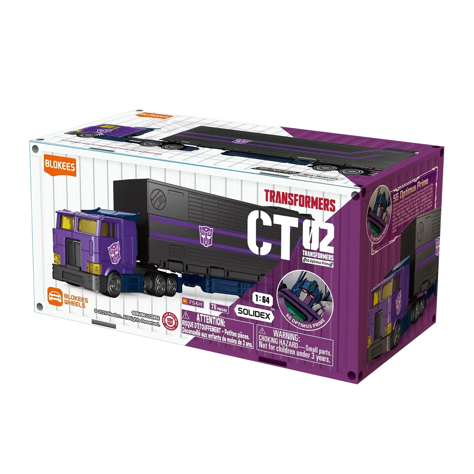 Blokees Wheels | Transformers CT02 SG Optimus Prime