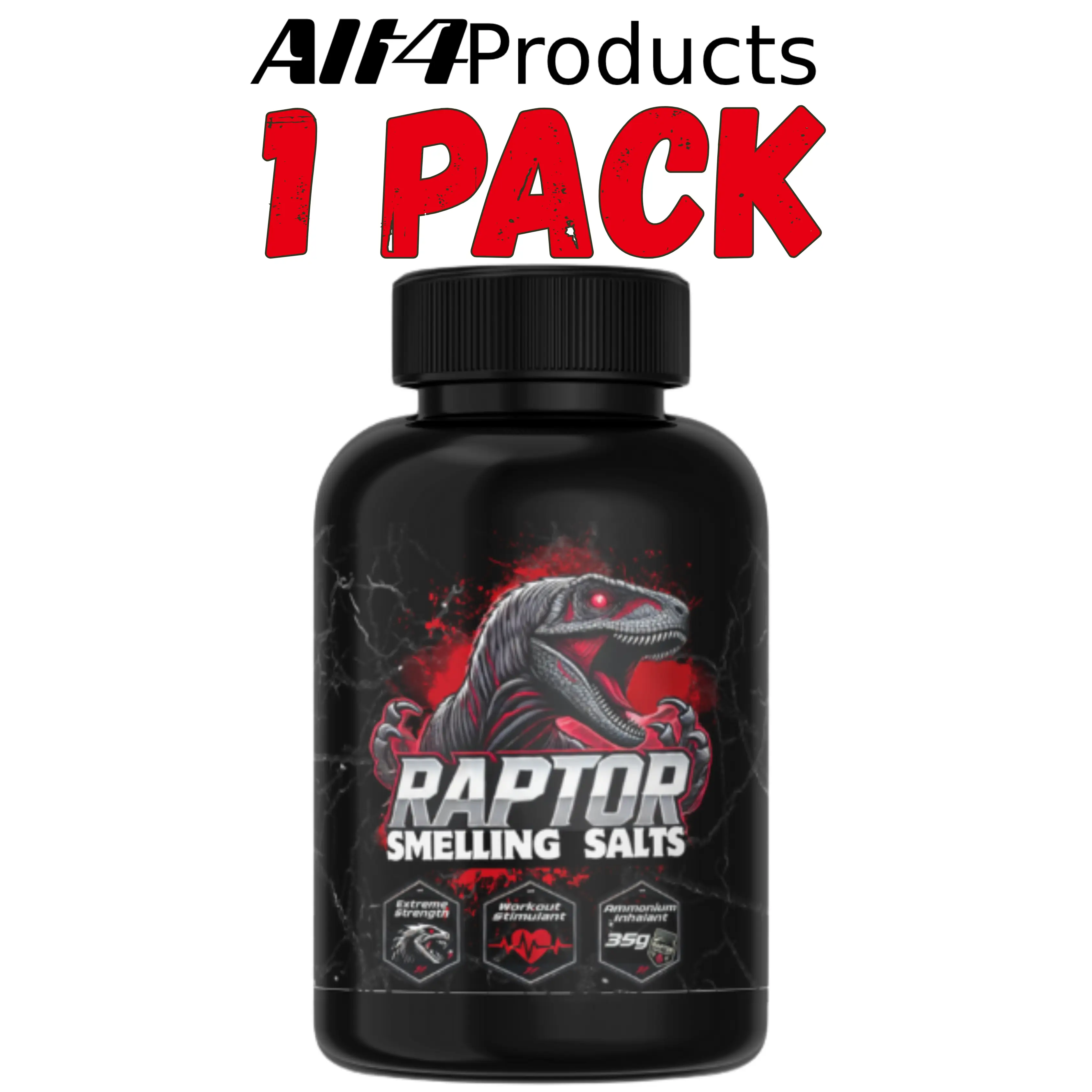 Ultra Strong Ammonia Smelling Salts Inhalant - Quick Energizer & Focus Aid - Boosts Concentration, Performance, Endurance & Recovery for Drivers & Ath