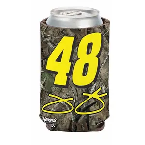 Jimmie Johnson Camo Can Cooler 12 Oz. Koozie