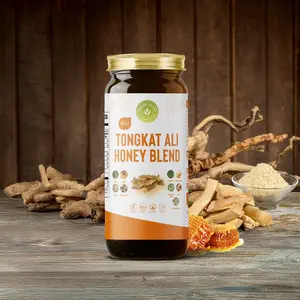 Hammer Power Tongkat Ali Organic Honey Blend with Yunani Herbs & Essential Oils for Natural Energy Boost