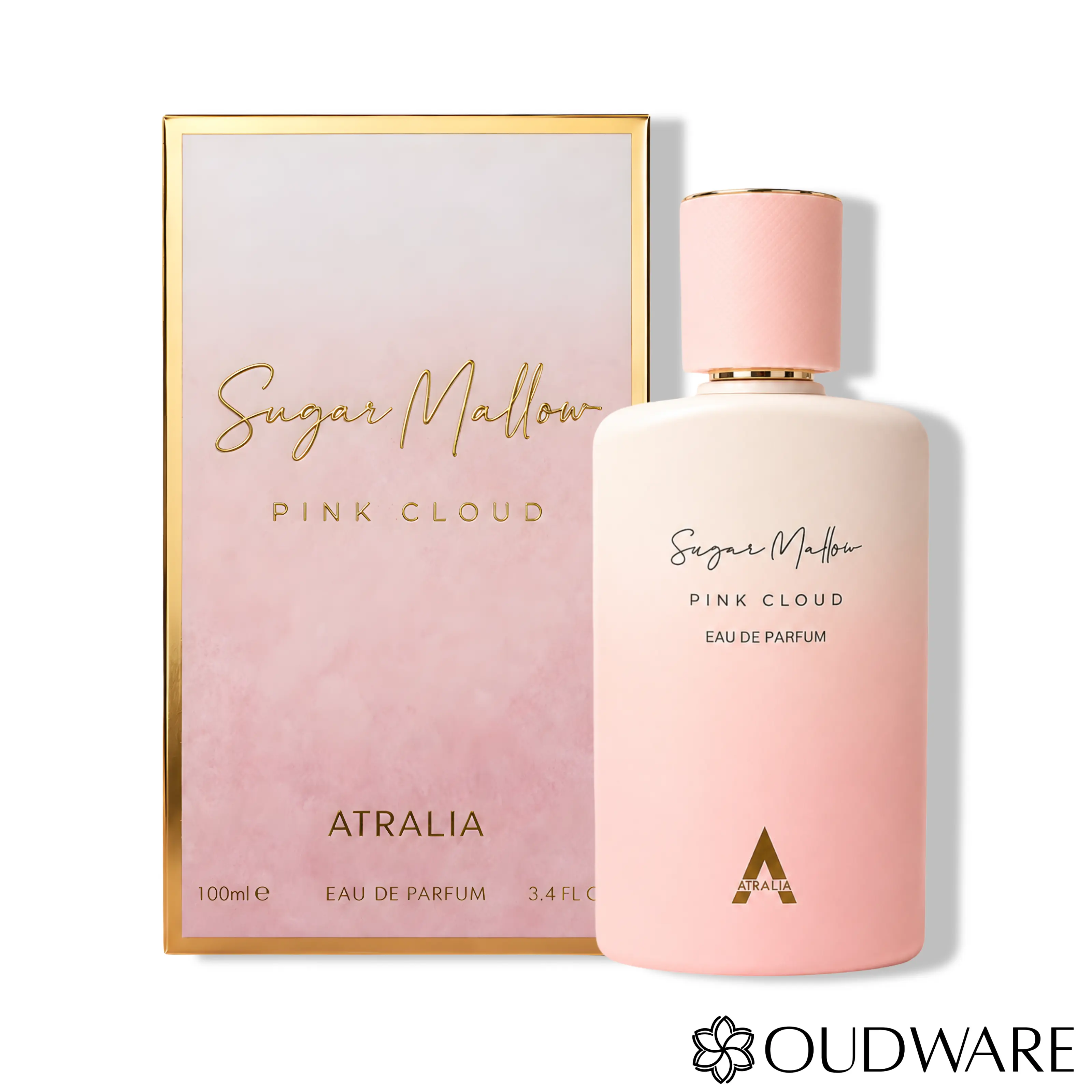 Atralia Sugar Mallow Pink Cloud Eau De Parfum 100ml (3.4oz) - A Luxurious Fruity Floral Perfume For Women Atralia Sugar Mallow Pink Cloud Eau De Parfum 100ml (3.4oz) - A Luxurious Fruity Floral Perfume For Women
