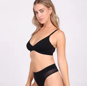 Organic Cotton Triangle Bralette