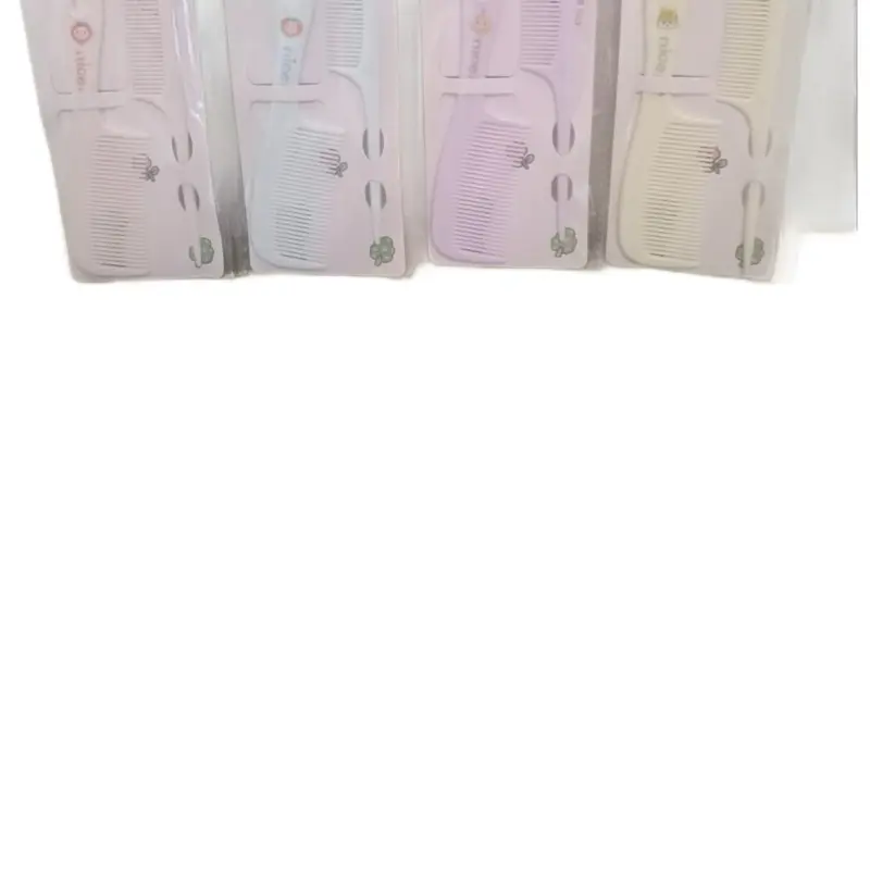 Cute Cartoon-Style Fine-Tooth Mini Combs